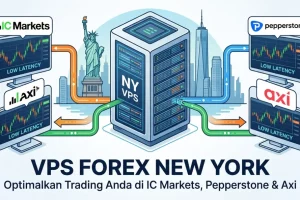 VPS Forex New York untuk Broker IC Markets, Pepperstone & Axi